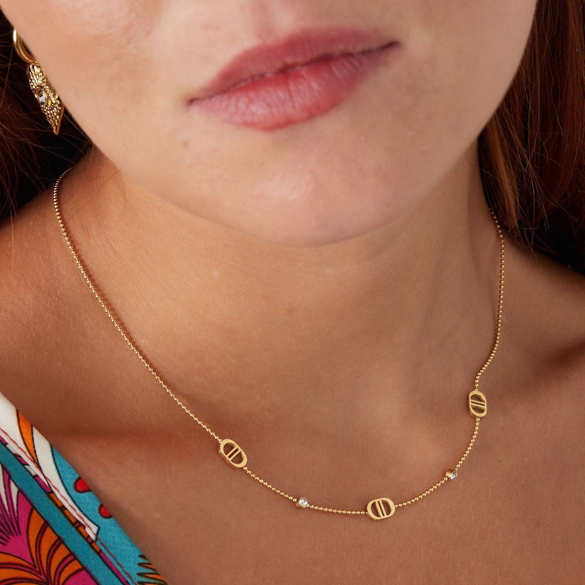 Ketting the good life met steentjes