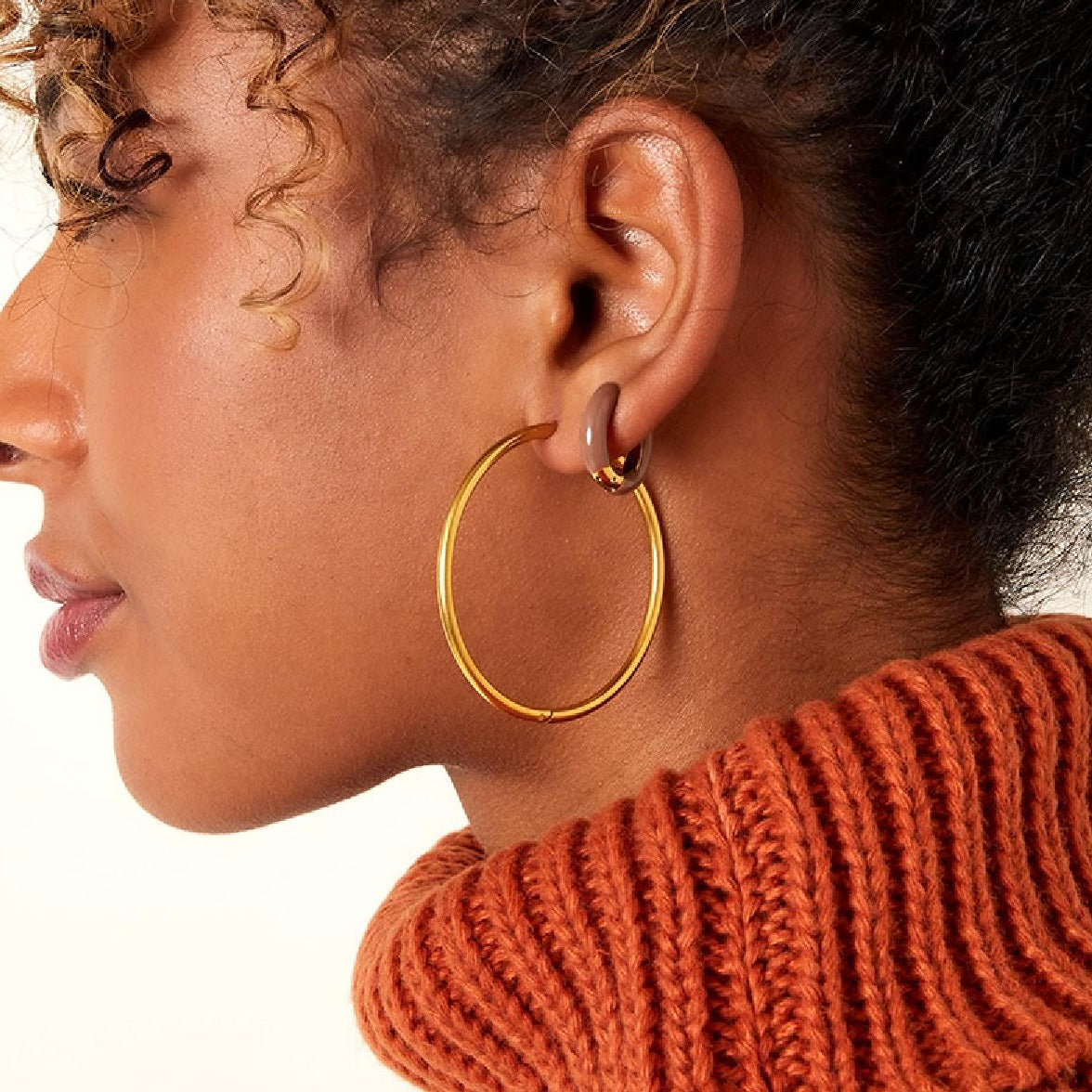 Oorbellen hoops midi