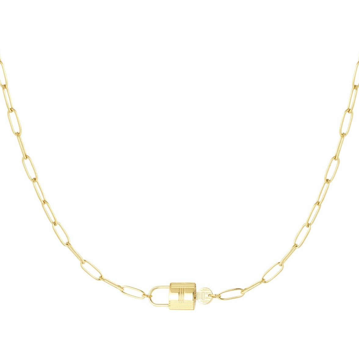 Ketting schakel met slot