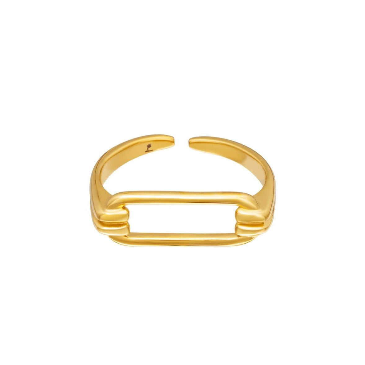 Geometrisch gevormde ring