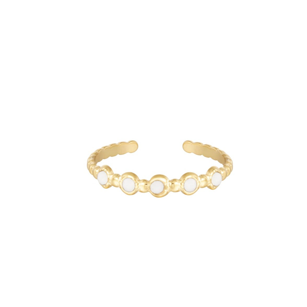 Ring kleine steentjes