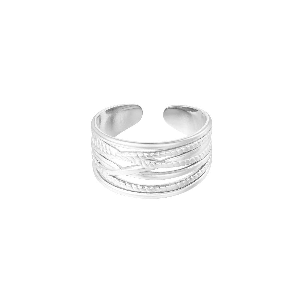 Ring verschillende laagjes