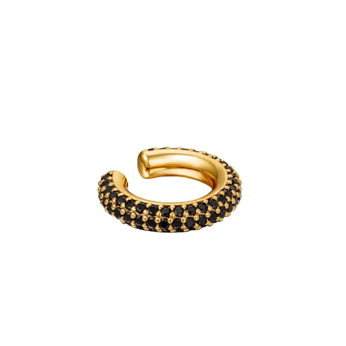 Earcuff groot zirkoon steentjes