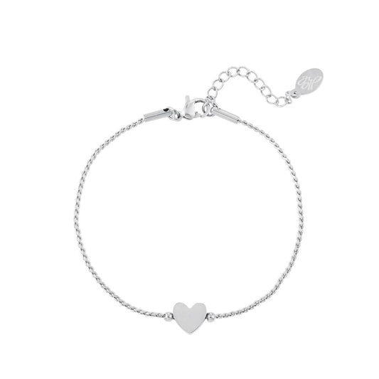 Armband hartje simpel
