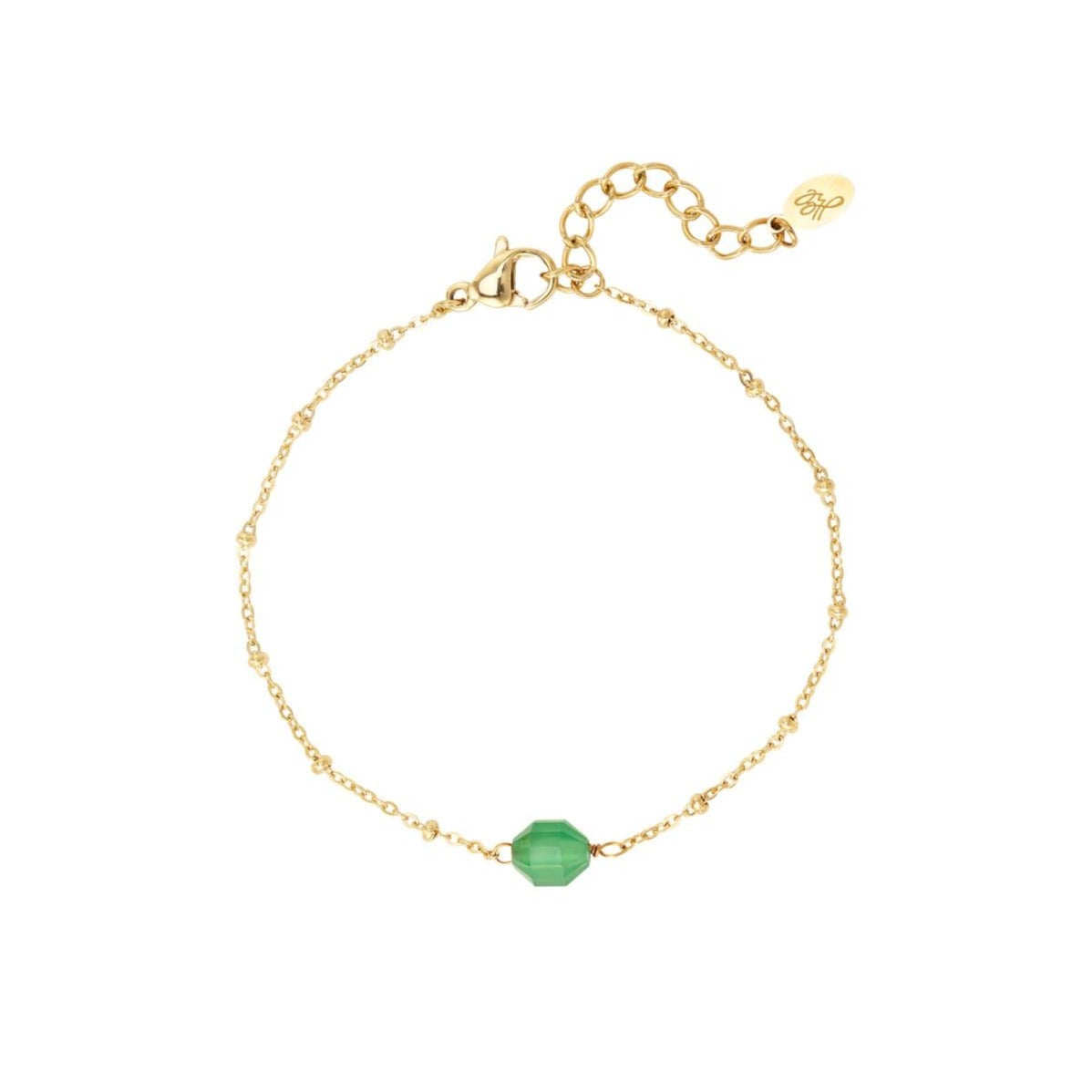 Armband met klassieke steen