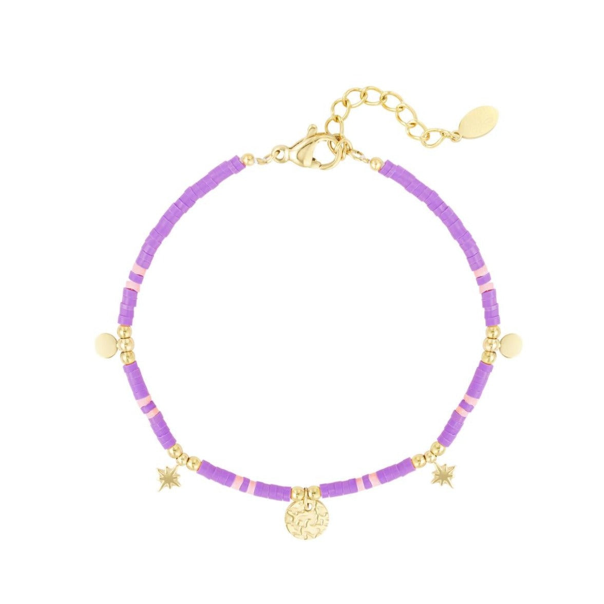 Armband kralen met bedeltjes