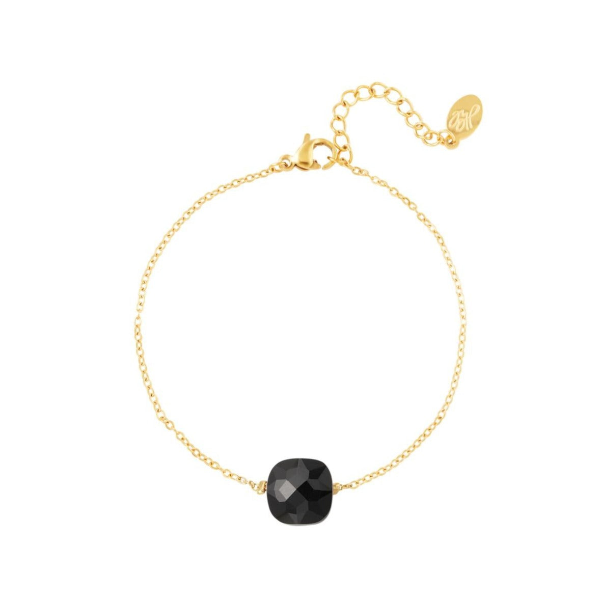 Armband met grote steen