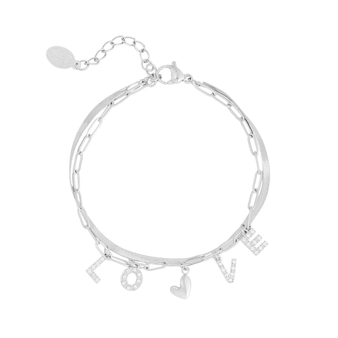 Love armband bedels