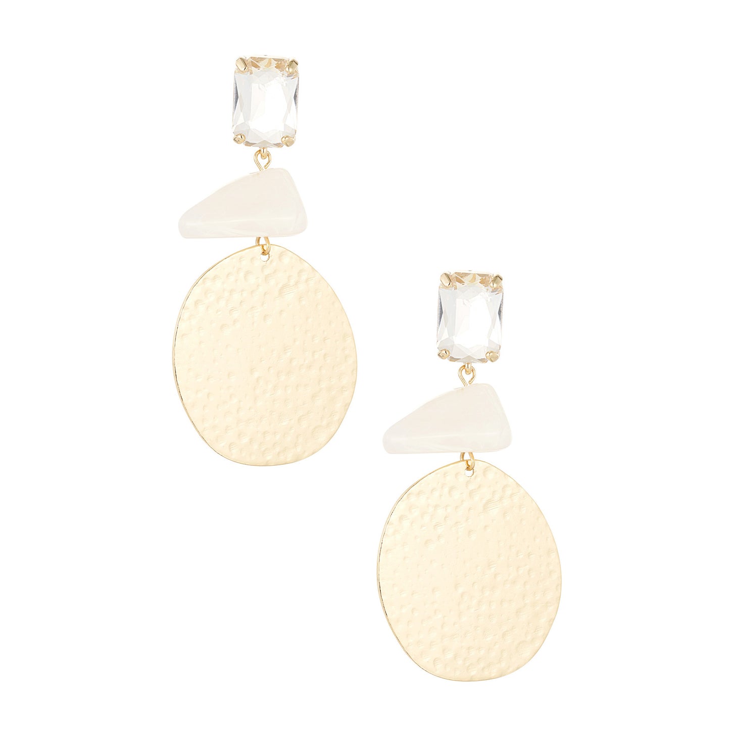 Statement beach oorbellen