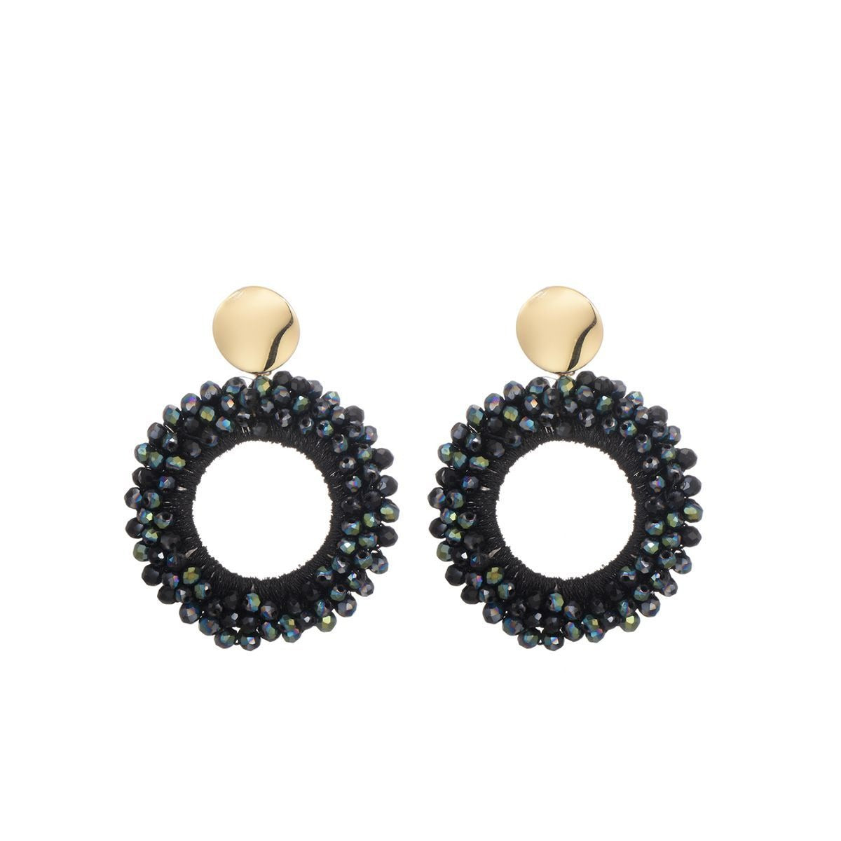 Statement oorbellen groot beads