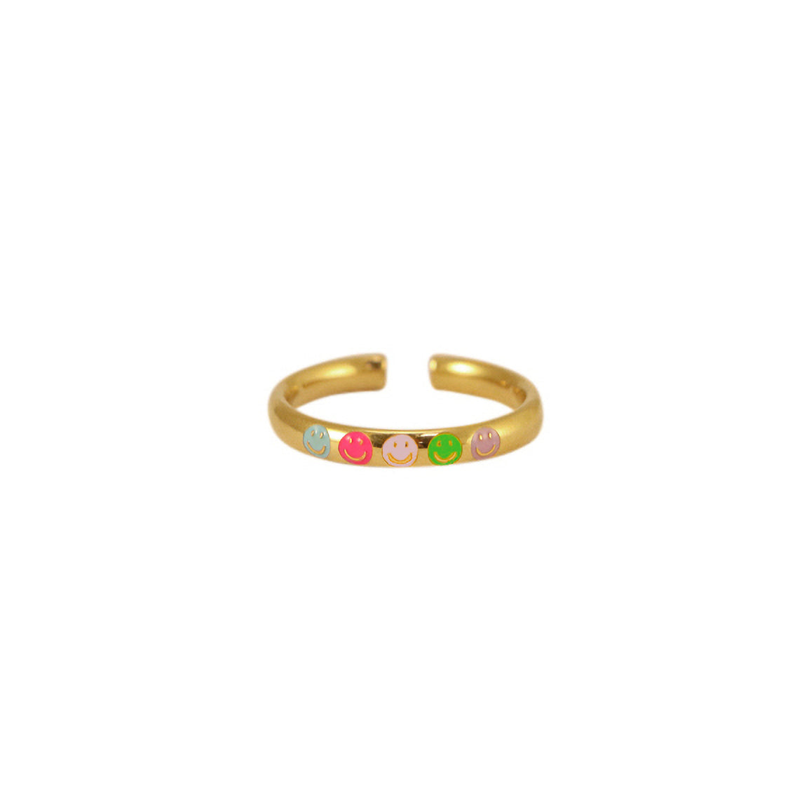 Ring gekleurde smileys