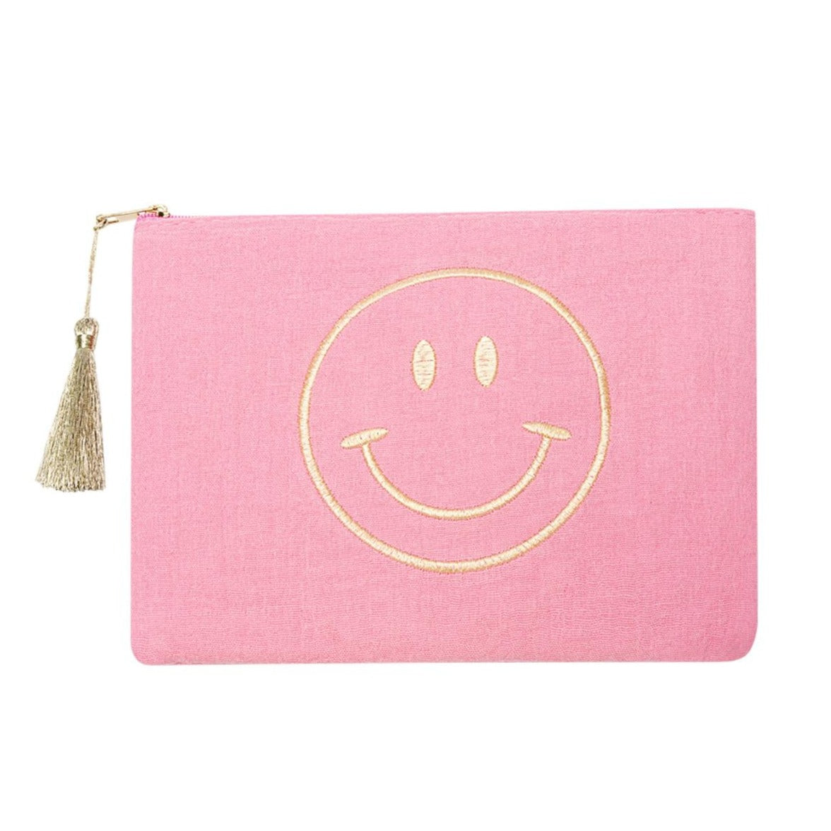Make-up tas met smiley