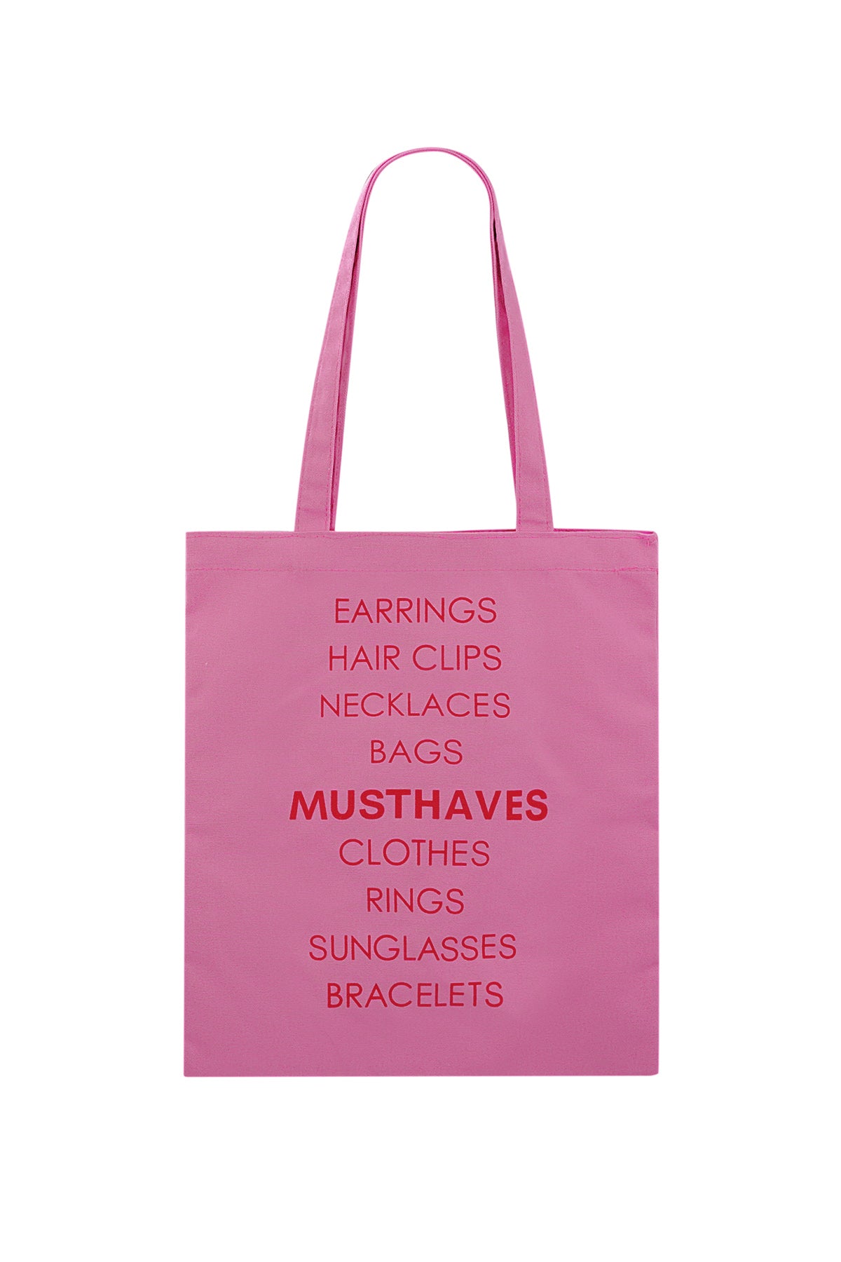 Canvas shopper musthaves