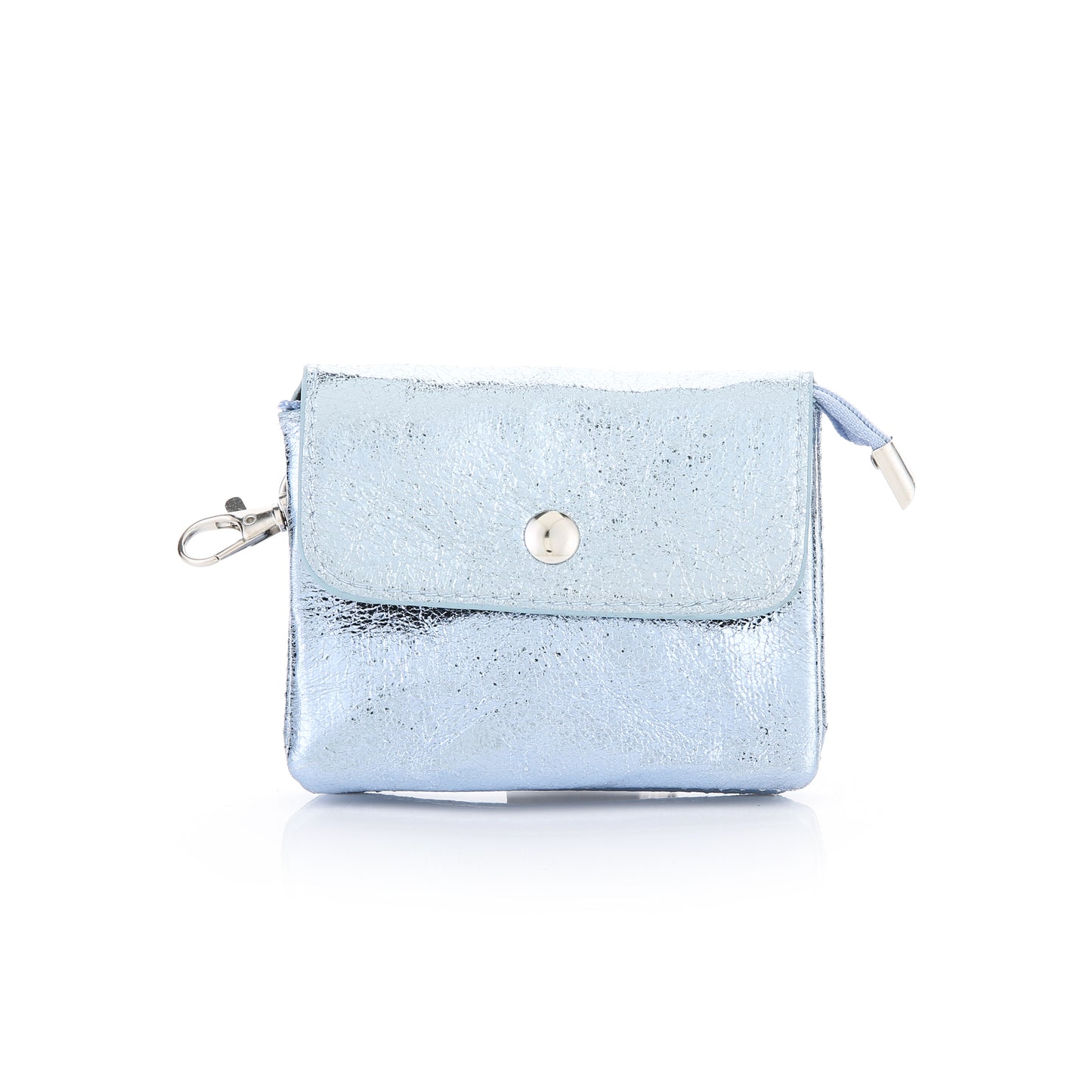 Portemonnee mini metallic