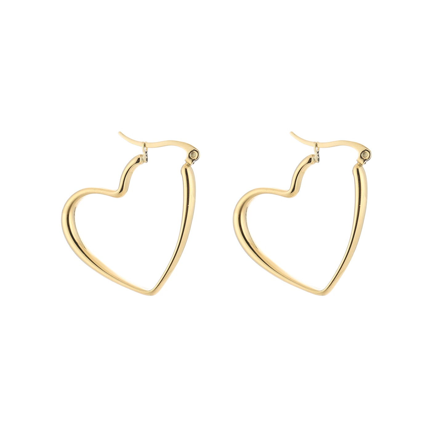 Love hart oorbellen