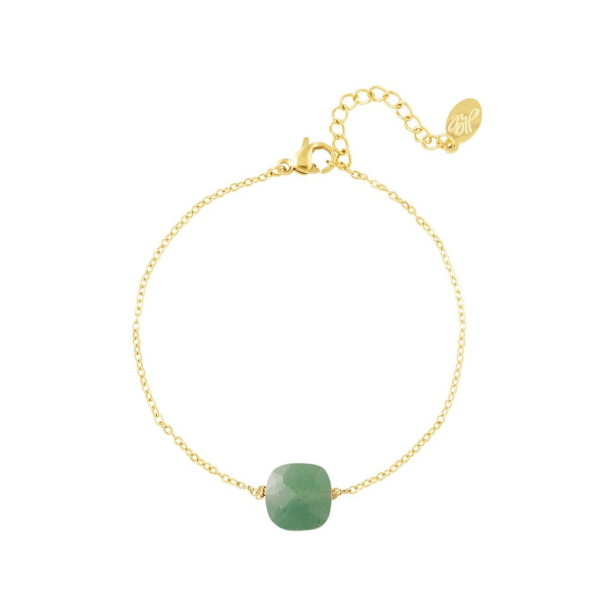 Armband met grote steen